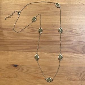 Fashion jewelry necklace, gold tone